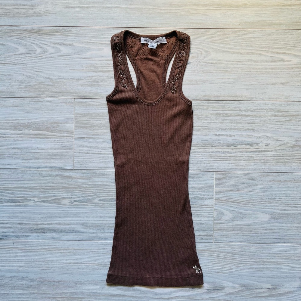 Abercrombie beaded tank top